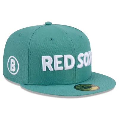 Pánská kšiltovka Boston Red Sox MLB City Connect Fan Pack 59FIFTY Fitted Velikost: 7 1/8