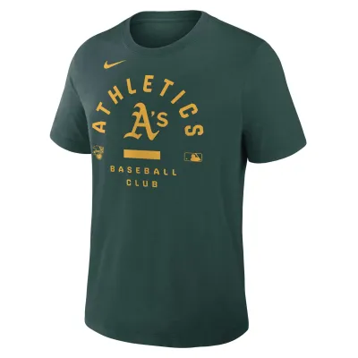 Pánské tričko Oakland Athletics MLB Athletics Early Work 2026 Authentic Tri-Blend T-Shirt Velikost: M