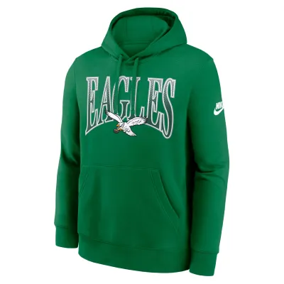 Pánská mikina Philadelphia Eagles NFL Throwback Full Blitz Club Hoodie Velikost: S