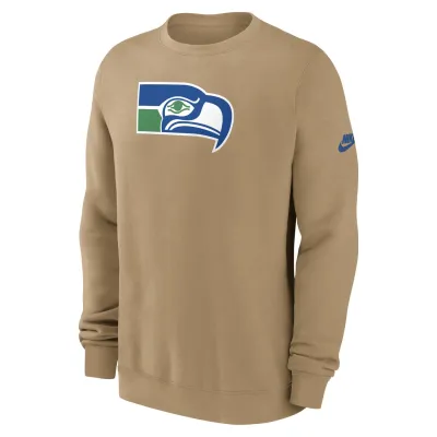 Pánská mikina Seattle Seahawks NFL Swing Pass Rewind Club Crew Velikost: S