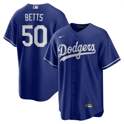 Pánský dres Los Angeles Dodgers MLB Mookie Betts #50 Velikost: S