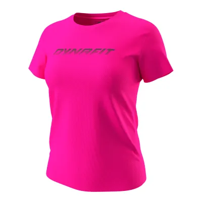 Dámské tričko Dynafit Trail Reflective pink glo 26/27 Barva: pink glo, Velikost: XS