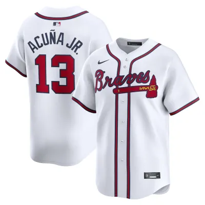 Pánský dres Atlanta Braves MLB Ronald Acuña Jr. #13 Limited Velikost: L