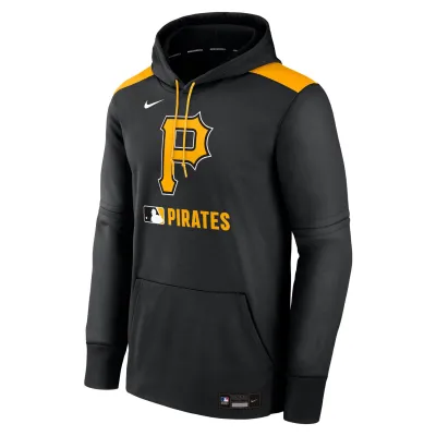 Pánská mikina Pittsburgh Pirates MLB 2025 Authentic Performance Therma Hoodie Velikost: M