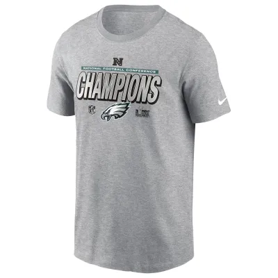 Pánské tričko Philadelphia Eagles NFL 2024-25 NFC Champions Locker Room T-Shirt Velikost: S