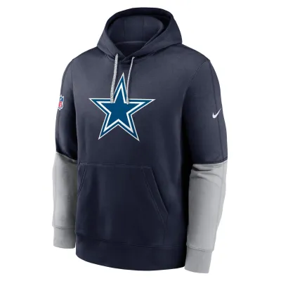 Pánská mikina Dallas Cowboys NFL 2024 Sideline Club Hoodie Velikost: S