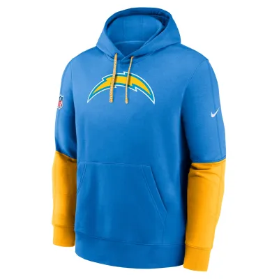 Pánská mikina Los Angeles Chargers NFL 2024 Sideline Club Hoodie Velikost: S