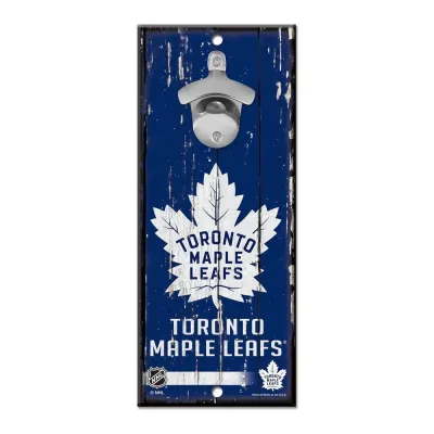 Cedule Toronto Maple Leafs NHL s otvírákem