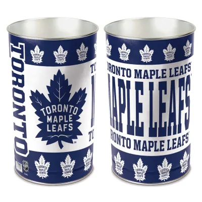 Odpadkový koš Toronto Maple Leafs NHL Metall