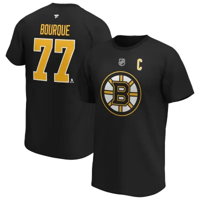 Pánské tričko Boston Bruins NHL Ray Bourque #77 Alumni T-Shirt Velikost: S