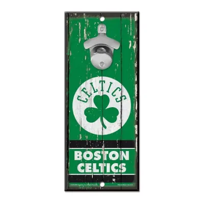 Cedule Boston Celtics NBA s otvírákem