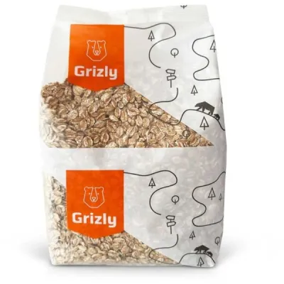 GRIZLY SPELT FLAKES Vločky špaldové BIO, , velikost UNI