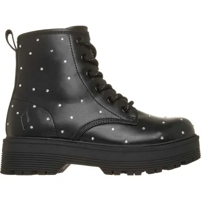 Skechers GRAVLEN HI Dívčí kotníková obuv, černá, velikost 30