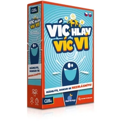 ALBI VÍC HLAV VÍC VÍ Společenská hra, mix, velikost UNI