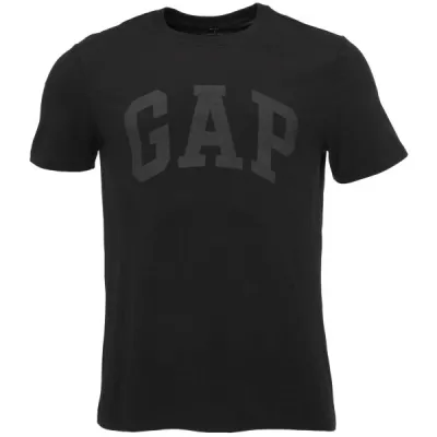 GAP BASIC LOGO Pánské tričko, černá, velikost L