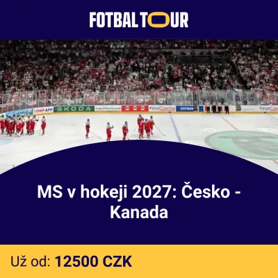 MS v hokeji 2027: Česko - Kanada