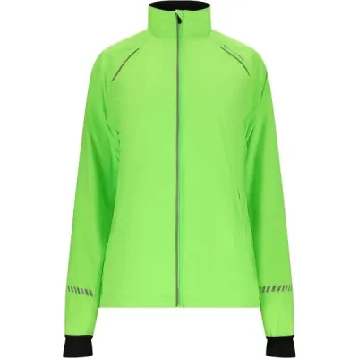 ENDURANCE CULLY V2 W JACKET Dámská sportovní bunda, zelená, velikost 36