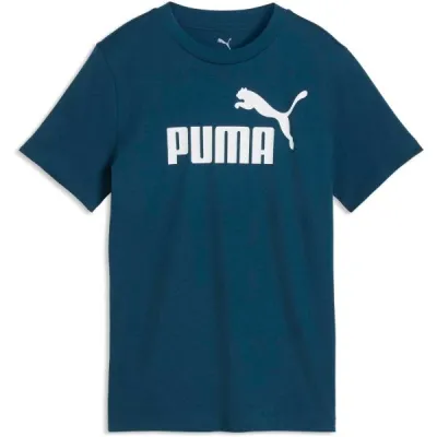 Puma ESSENTIALS N0. 1 LOGO TEE B Chlapecké triko, tmavě modrá, velikost 152