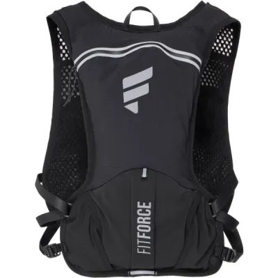 Fitforce MERIT Běžecká vesta, černá, velikost UNI