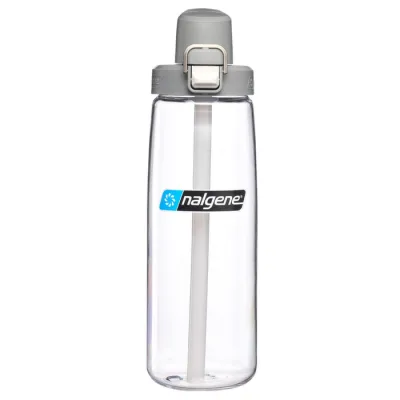 Nalgene Straw bottle Clear, w. Gray Cap Velikost: OneSize
