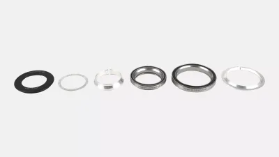 Profil Hlavové složení FSA Complete integrated tapered headset with 1-1/8" upper bearing and a 1.5" lower bearing