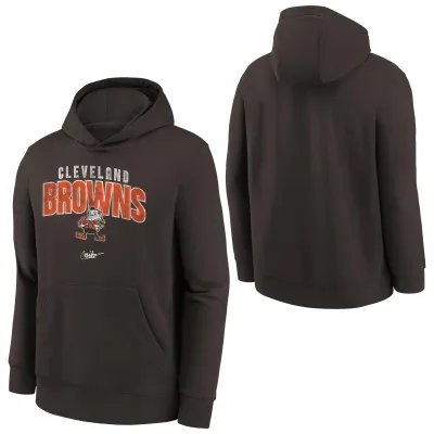 Dětská mikina Cleveland Browns NFL Rewind Shout Out Club Hoodie (YOUTH) Velikost: Dětské S (122 – 134)