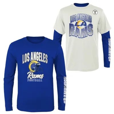 Dětské tričko Los Angeles Rams NFL Game Day 3-in-1 Combo Shirt (YOUTH) Velikost: Dětské M (136 – 152)