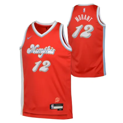 Dětský dres Memphis Grizzlies NBA Ja Morant #12 2024-25 City Edition Swingman (YOUTH) Velikost: Dětské S (122 – 134)