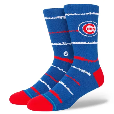 Pánské ponožky Chicago Cubs MLB Chalk Stance Crew Velikost: 43–47