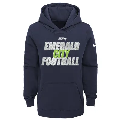 Dětská mikina Seattle Seahawks NFL Youth 2020 Local Club Hoodie (YOUTH) Velikost: Dětské S (122 – 134)