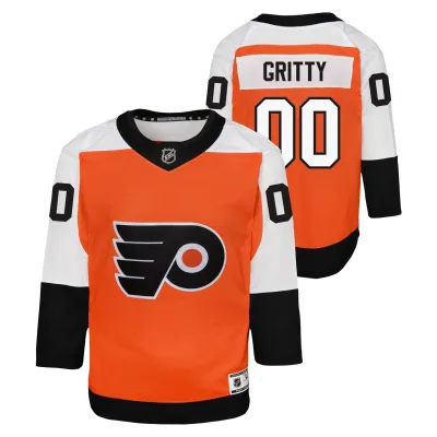 Dětský dres Philadelphia Flyers NHL Gritty #00 Mascot Premier Orange (YOUTH) Velikost: S/M