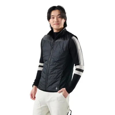 Pánská merino vesta SMARTWOOL Men's Smartloft Vest, Black velikost: S