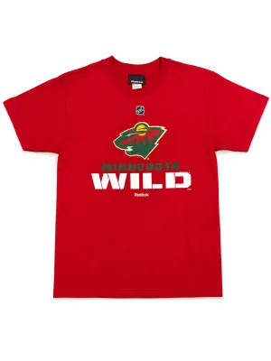 Dětské tričko Minnesota Wild NHL Clear Cut Velikost: Dětské M (136 – 152)