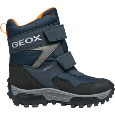 Geox HIMALAYA BOY ABX Chlapecká zimní obuv, tmavě modrá, velikost 39