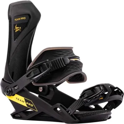 NITRO TEAM PRO Snowboardové vázání, černá, velikost L