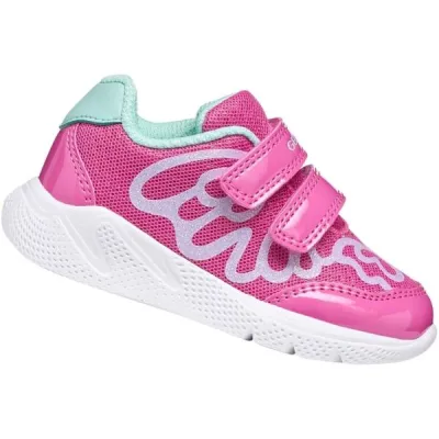 Geox B SPRINTYE GIRL Dívčí tenisky, růžová, velikost 24
