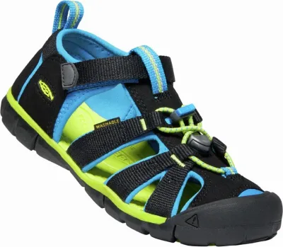Keen SEACAMP II CNX YOUTH black/brilliant blue Velikost: 34 191190521823