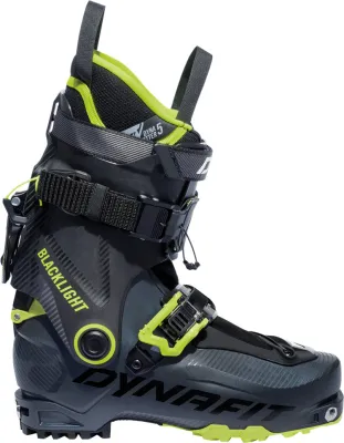 Skialpové boty Dynafit Blacklight cinder/fluo yellow 26/27 Barva: šedá / žlutá, Velikost - Mondo: 25,0