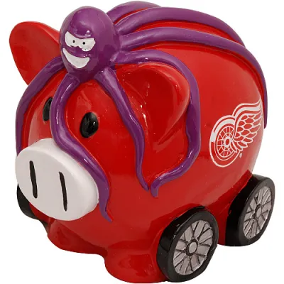 Prasátko Thematic - Detroit Red Wings NHL