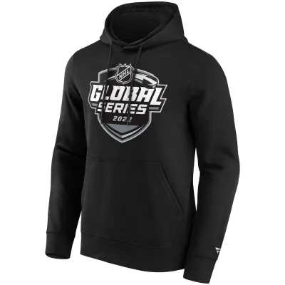 Pánská mikina NHL Global Series 2022 Primary Logo Graphic Hoodie Velikost: XS